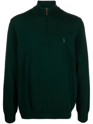Vilnas polo krekls Polo Ralph Lauren zaļš