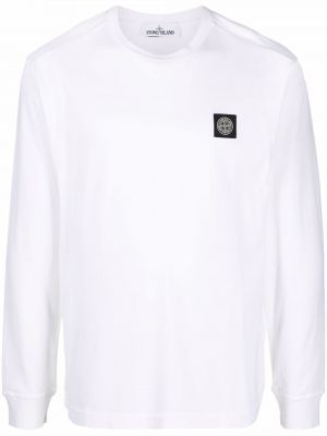 T-skjorte Stone Island hvit