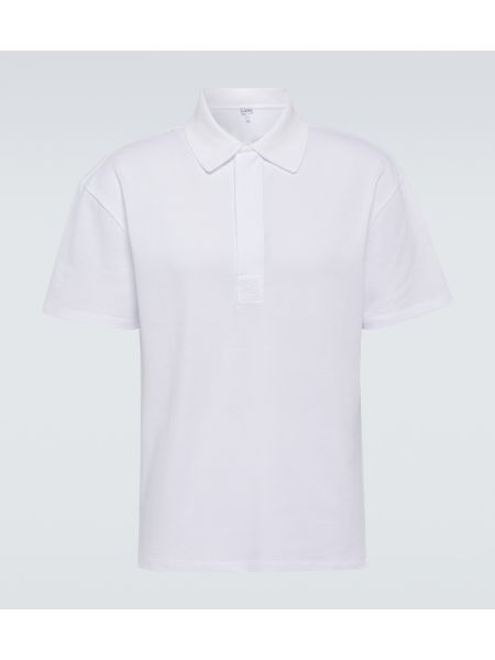 Poloshirt i bomuld Loewe hvid