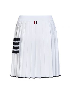 Mini falda Thom Browne blanco