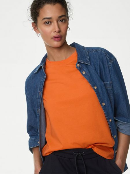 Tričko Marks & Spencer oranžová
