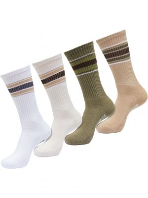 Чорапи на райета Urban Classics Accessoires бяло