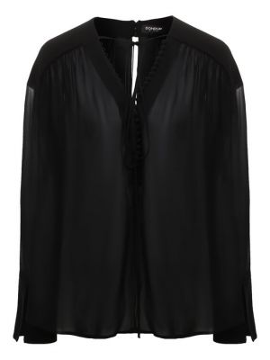 Блузка из вискозы Dondup черная
