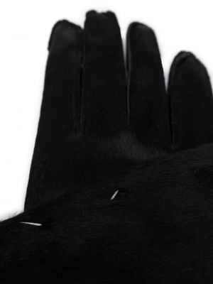 Rękawiczki Maison Margiela czarne