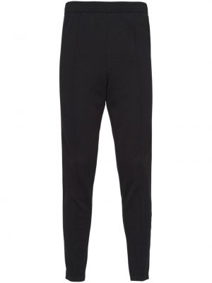 Кашмирени спортни панталони Prada черно