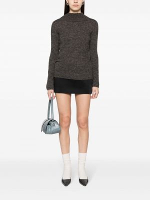 Vlněný svetr z alpaky Paloma Wool šedý