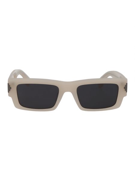 Okulary przeciwsłoneczne Marcelo Burlon beżowe