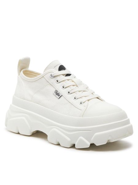 Sneakers με κορδόνια με δαντέλα Buffalo λευκό