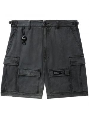 Shorts cargo en coton avec poches Izzue gris