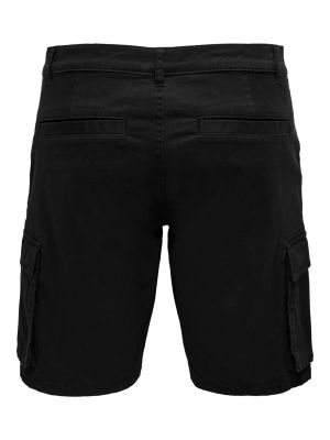 Pantalon cargo Only & Sons noir