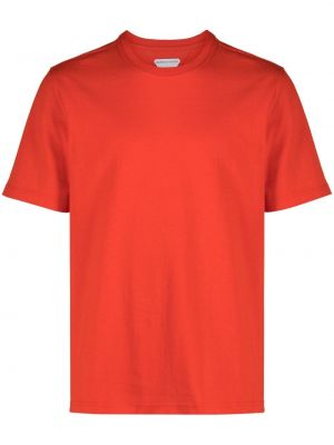 Camiseta de cuello redondo Bottega Veneta rojo