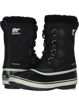 Нейлоновые зимние ботинки Sorel черные