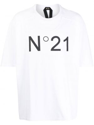 Памучна тениска с принт N°21