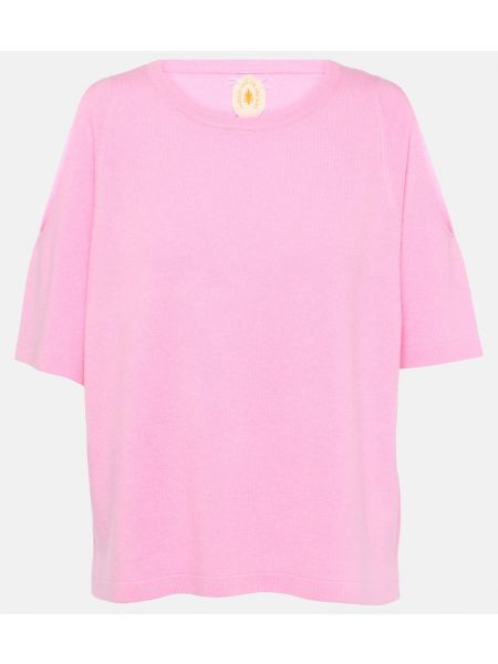Кашемировый шерстяной свитер Jardin Des Orangers розовый
