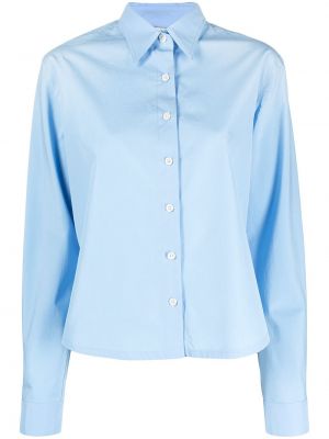 Camisa con botones manga larga Marni azul