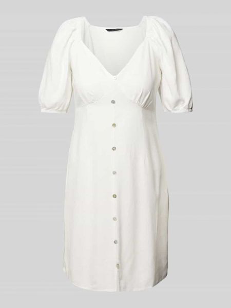 Sukienka mini z wiskozy Vero Moda biała