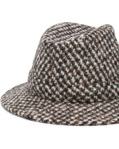 Sombrero a cuadros Dolce & Gabbana marrón