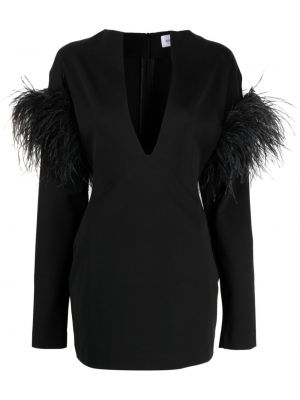 Коктейлна рокля с пера 16arlington черно