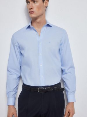 Клетчатая рубашка Pedro Del Hierro синяя
