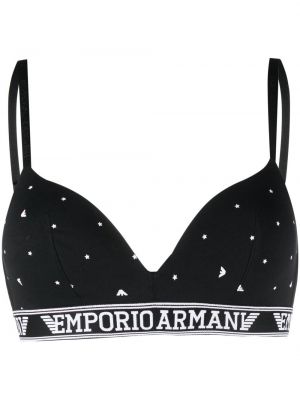 Triangel bh Emporio Armani svart