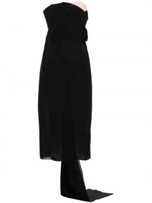 Sukienka midi Prada czarna