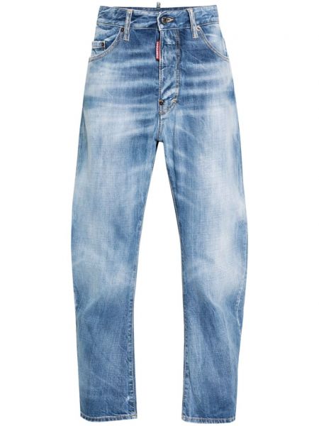 Jean 7/8 Dsquared2 bleu