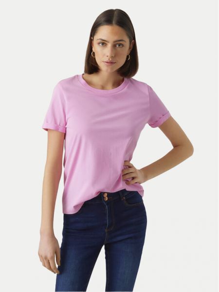 Koszulka Vero Moda różowa