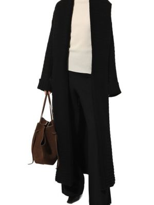 Кашемировое шерстяное пальто Yana Dress черное