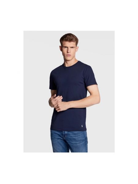 Camiseta de algodón Ralph Lauren azul