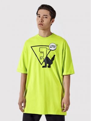 Oversized tričko Togoshi zelené