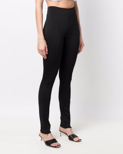 Kalhoty skinny fit Calvin Klein černé