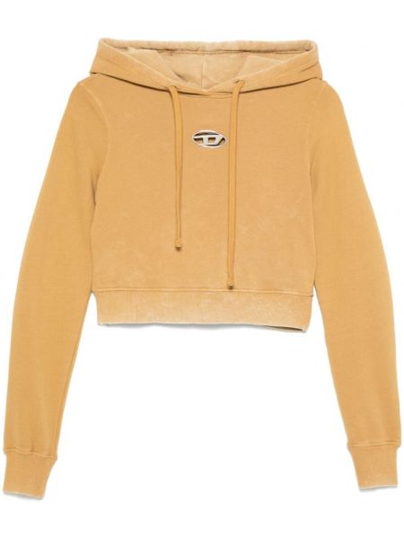 Hoodie Diesel kahverengi