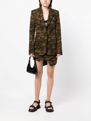Blazer mit print mit camouflage-print Monse kaki