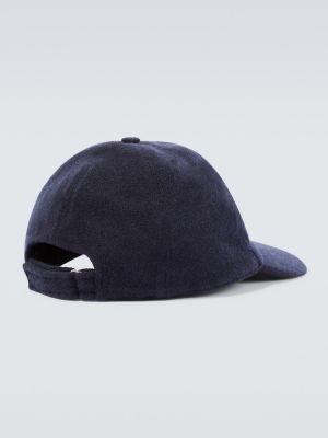 Kašmyro kepurė su snapeliu Missoni mėlyna