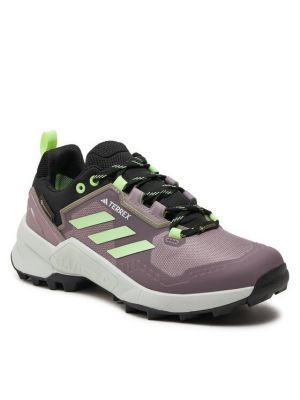 Trekingové topánky Adidas fialová
