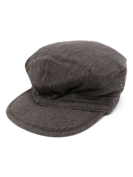 Stribet cap i bomuld Ralph Lauren Rrl sort