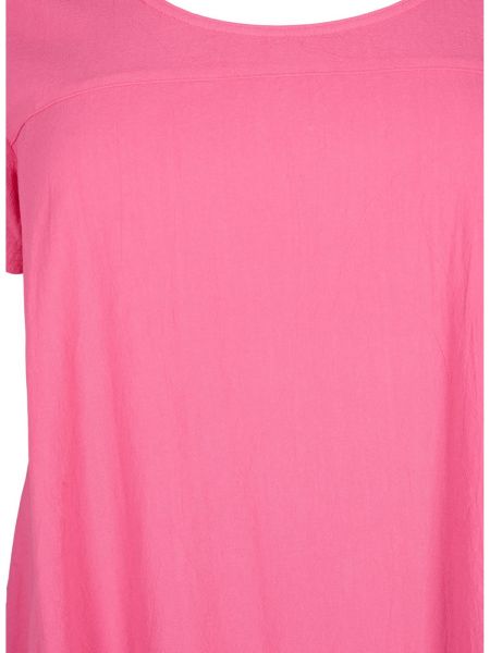 Рокля тип риза Zizzi розово