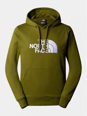 Priliehavá mikina The North Face zelená