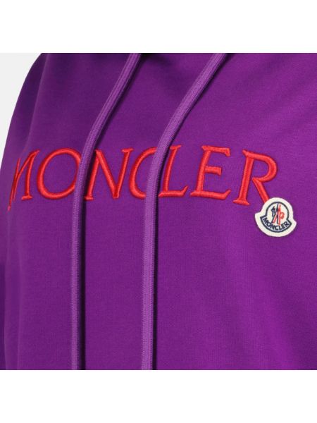 Sudadera con capucha Moncler violeta