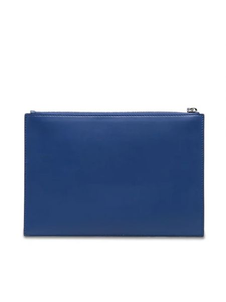 Bolso clutch de cuero retro Fendi Vintage azul