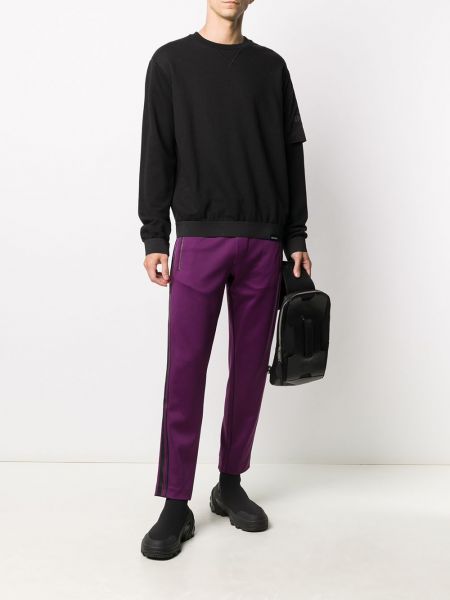 Pantalones de chándal Moncler violeta