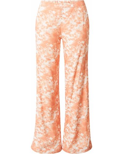 Calvin Klein Underwear Pantaloni de pijama  portocaliu / alb