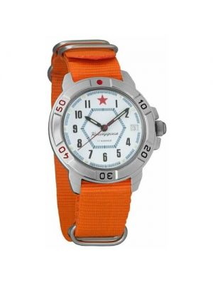 Оранжевые часы Vostok
