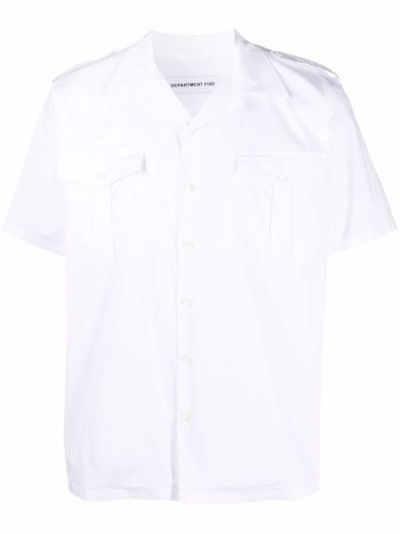 Camisa con bolsillos Department 5 blanco