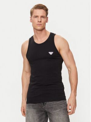 Slim fit tričko Emporio Armani Underwear černé