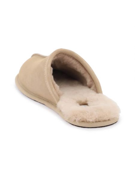 Sandalias de cuero Ugg beige