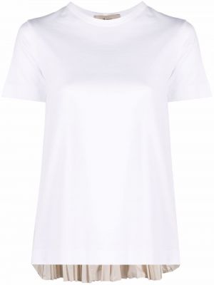 Camiseta plisada Herno blanco