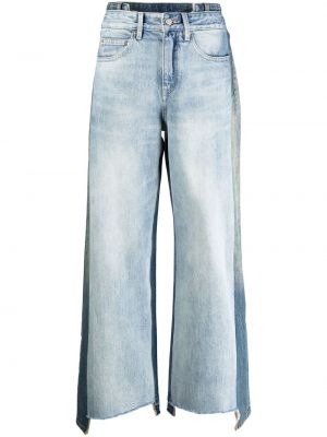 Asymmetrische jeans Jnby blau