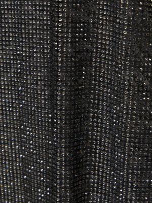 Křišťálové mini šaty Giuseppe Di Morabito černé