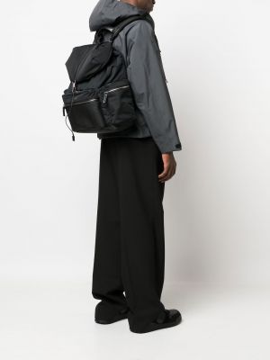 Pletený batoh Zegna černý